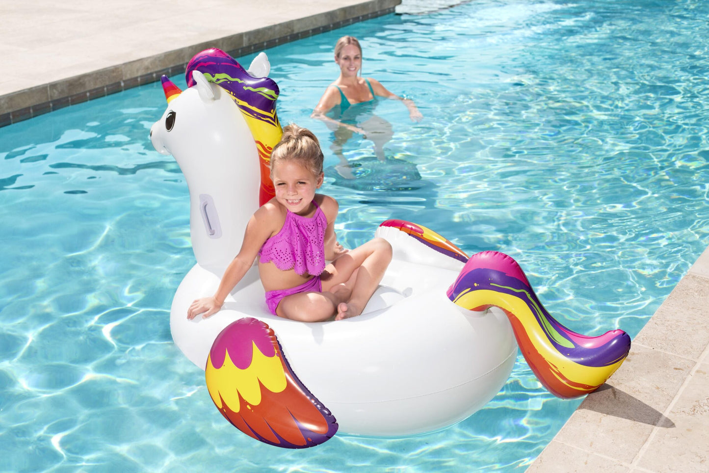 Bouée Géante Licorne Pour Enfants & adultes عوامة يونيكورن عملاقة للأطفال والكبار
