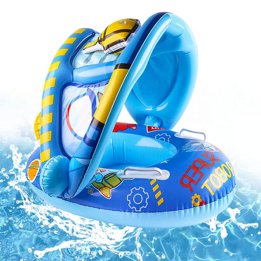 Bouée de natation pour bébé avec toit 🌊 عوامة أطفال مع مظلة