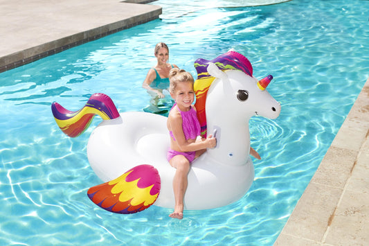 Bouée Géante  Licorne  Pour Enfants & adultes  عوامة يونيكورن عملاقة للأطفال والكبار